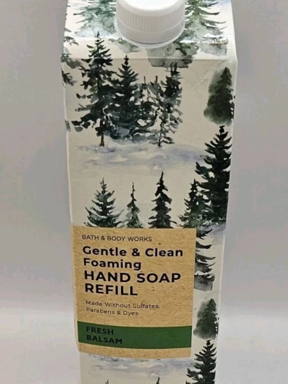 Bath & Body Works Gentle & Clean Foaming Hand Soap Refill--Fresh Balsam 32 oz